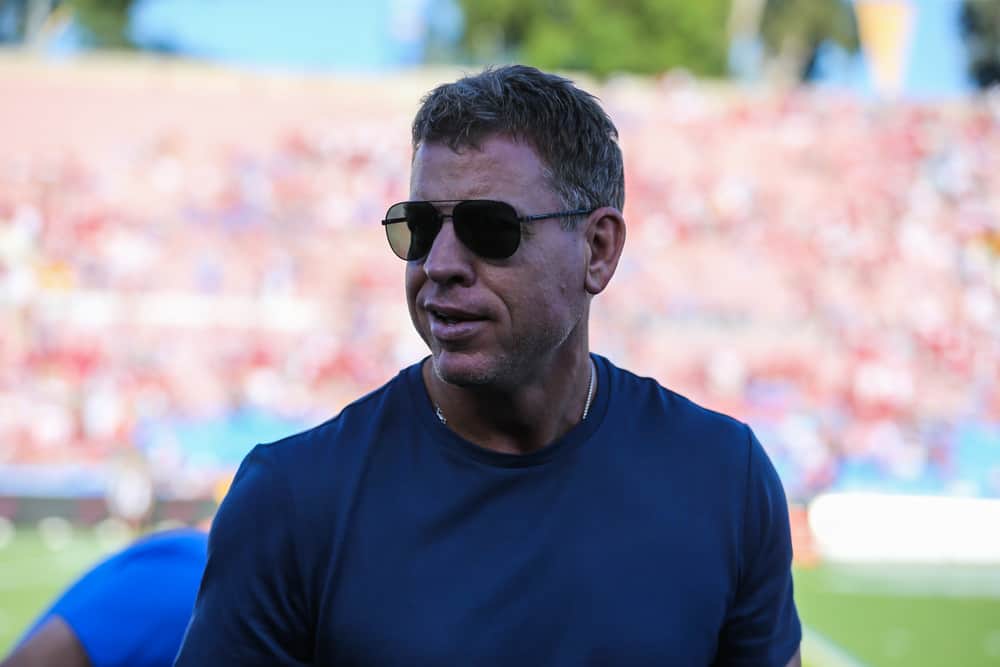 Troy Aikman Reacts To Trademark Dispute With Lamar Jackson