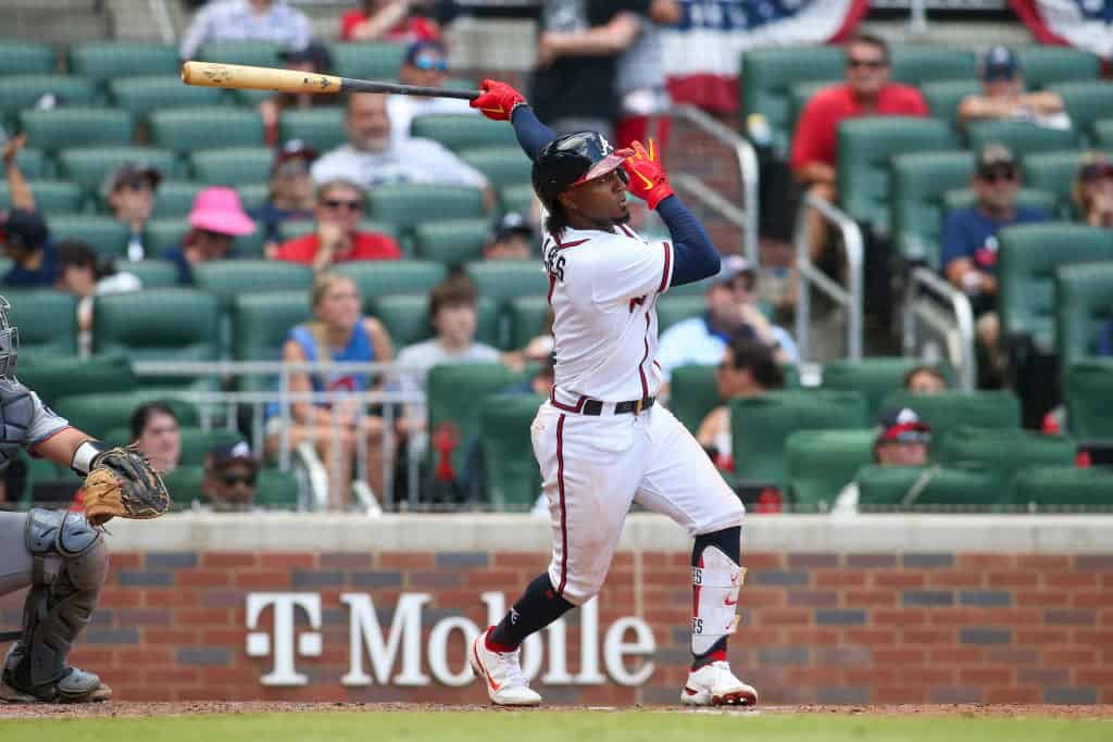 Ozzie Albies Suffered A Brutal Injury On A Routine Swing