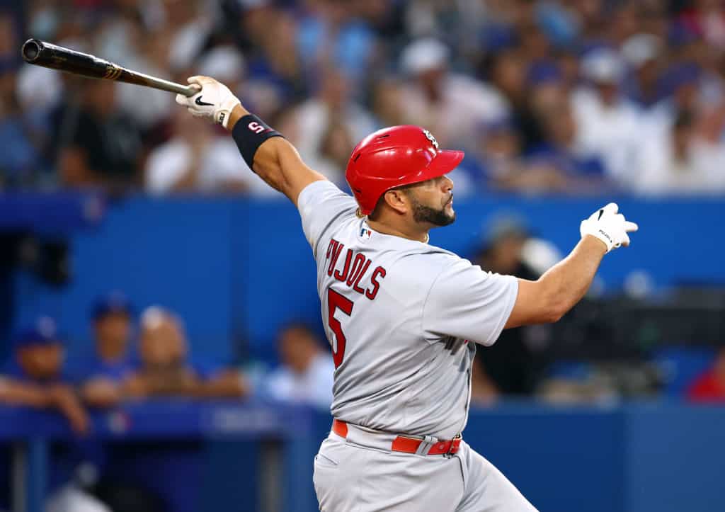 Albert Pujols Showed Off A New Skill For His Latest Home Run