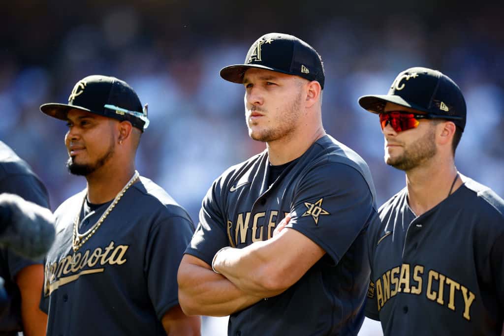 Mike Trout Had A Must-See Interaction With An Acting Legend