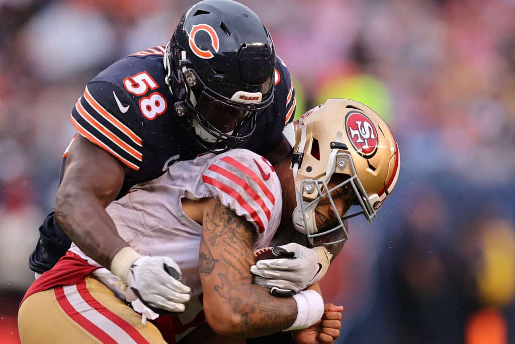Video Shows Roquan Smith Loving The Week 1 Conditions
