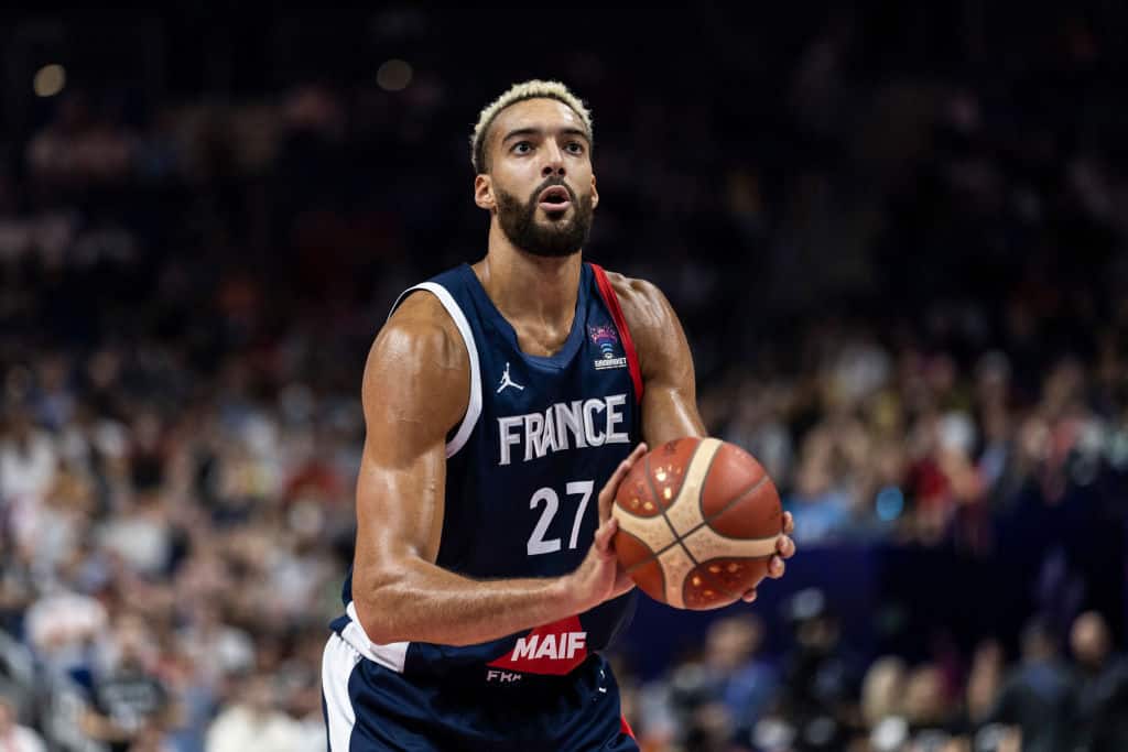 Rudy Gobert Keeps Showing His Range At Team France Practice