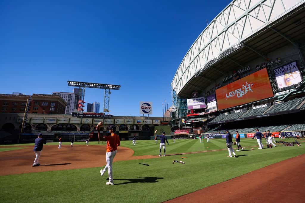 The Astros Have A Special Guest For Game 1