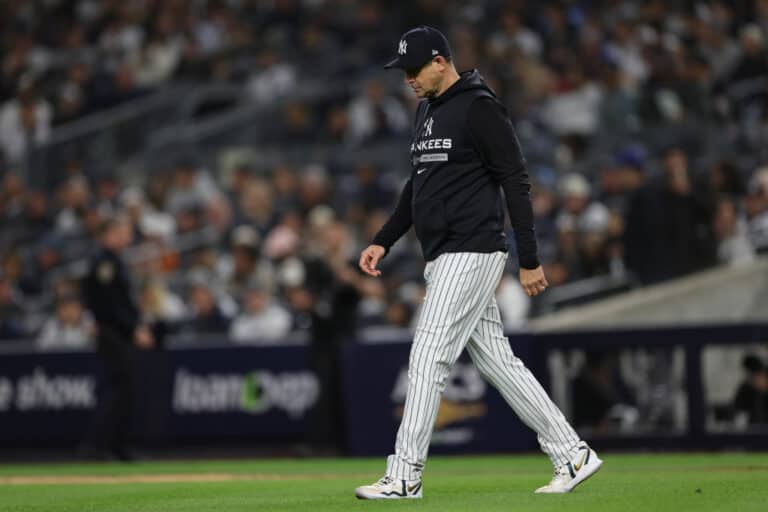 Aaron Boone Shared A Special Moment With Dusty Baker