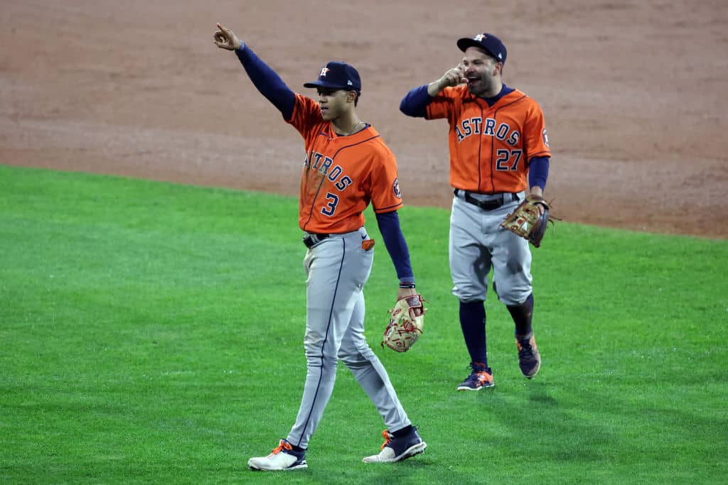 Jose Altuve Hypes Up Jeremy Pena In A Must-See Way