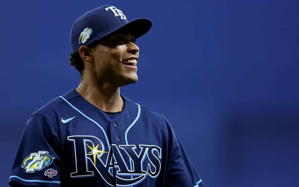 Rays Starter Had A Special Guest In The Crowd For His Debut