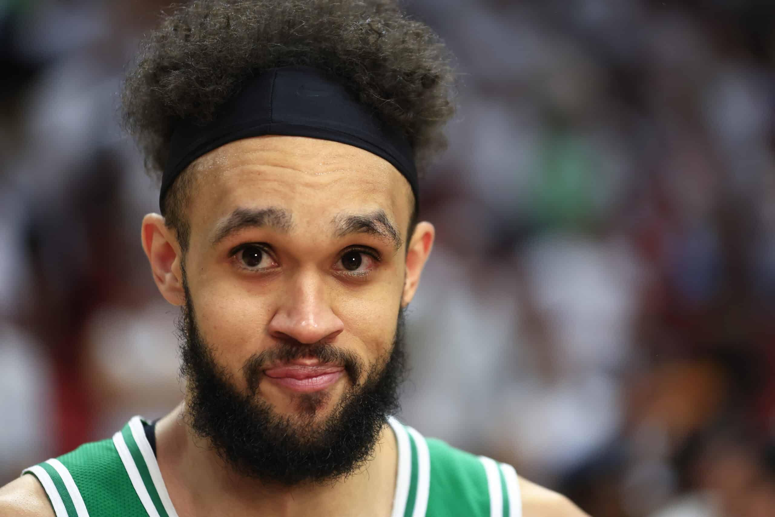 Video Shows Derrick White Arriving To Join Team USA
