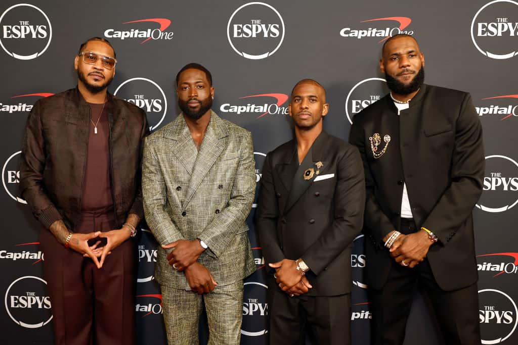 Carmelo Anthony Reacts To Heartfelt ESPYS Tribute