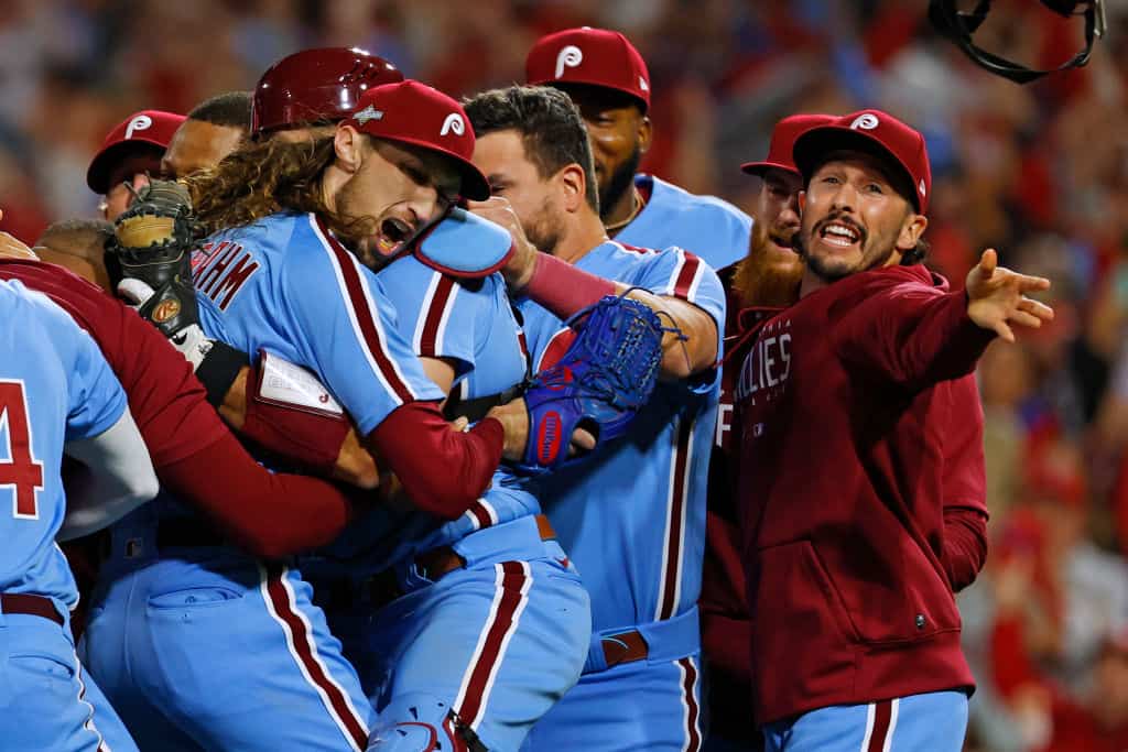 Video Captures The Moment Phillies Clinched Another NLCS Berth