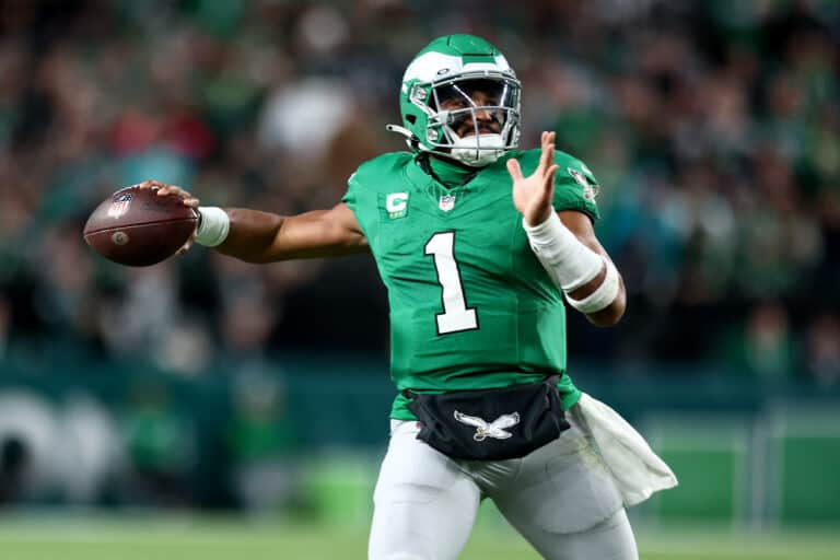 Stat Shows Why Jalen Hurts Is A Big Threat To The 49ers
