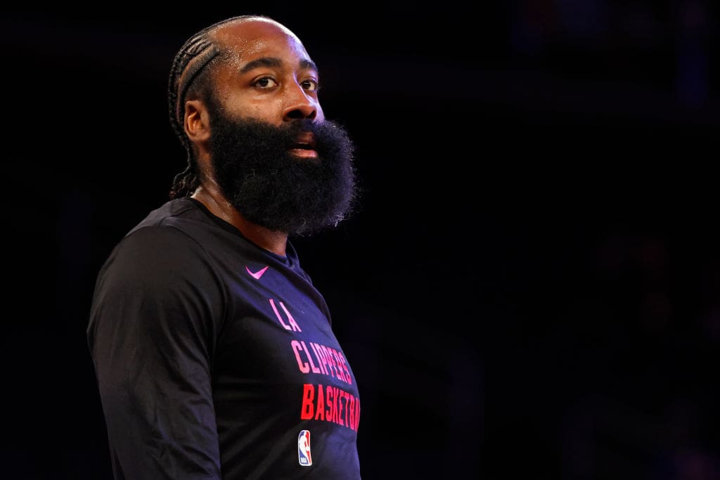 James Harden Claps Back At Mavericks Broadcaster
