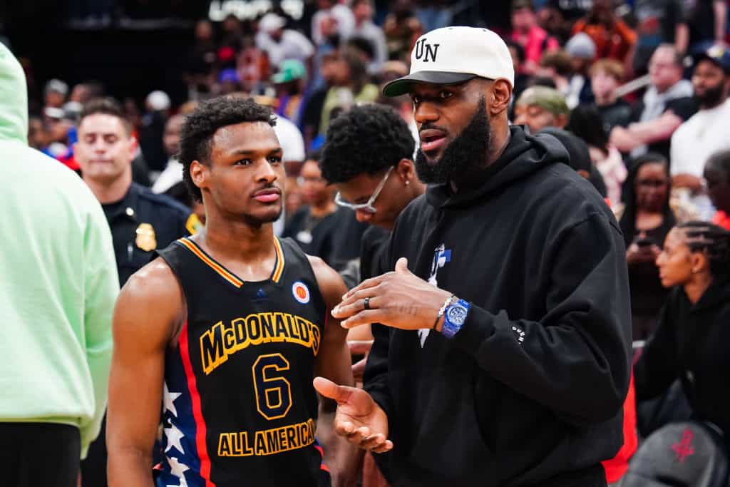 Bronny James Reveals That He Will Break A Family Tradition
