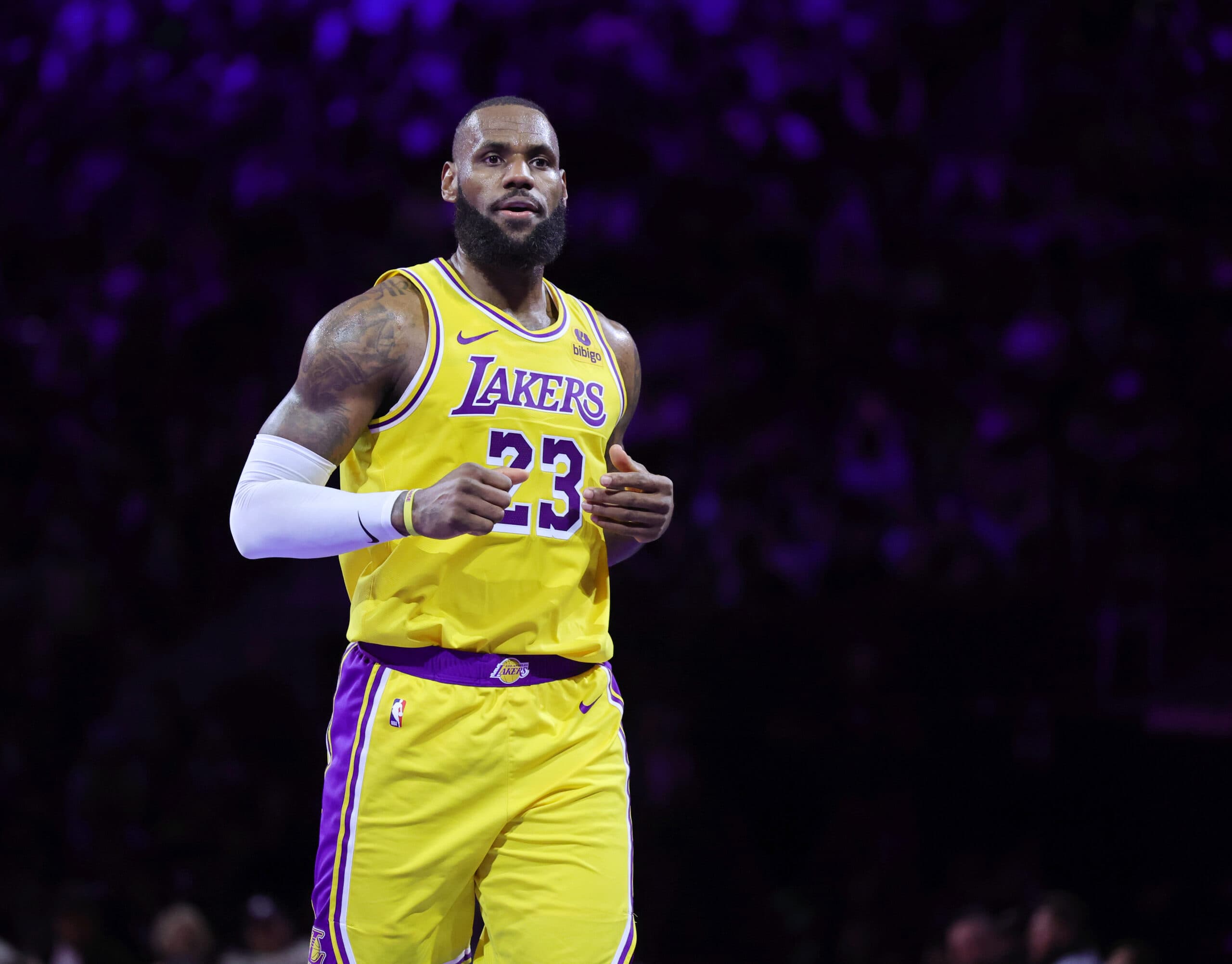 LeBron James Recalls The First Time He Faced Lakers Legend