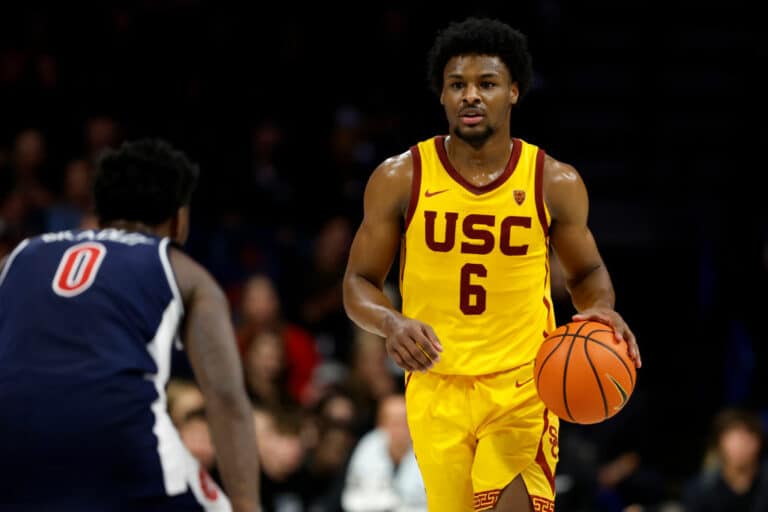 Bronny James Is Turning Heads At NBA Combine