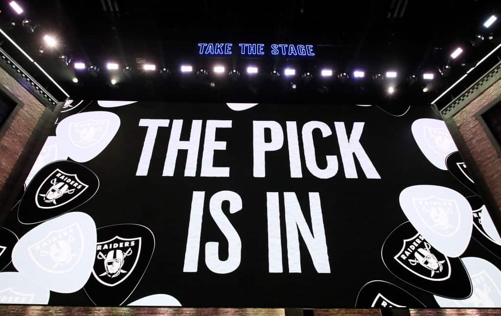 Raiders Are Reportedly Working On A Move Before The Draft