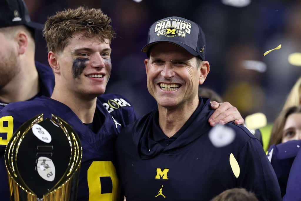 J.J. McCarthy Reveals Advice He Got From Jim Harbaugh
