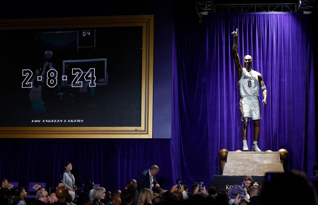 Kobe Bryant Statue Features Several Misspelled Words