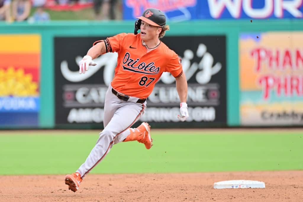 Jackson Holliday Showed Off His Speed With Must-See Play