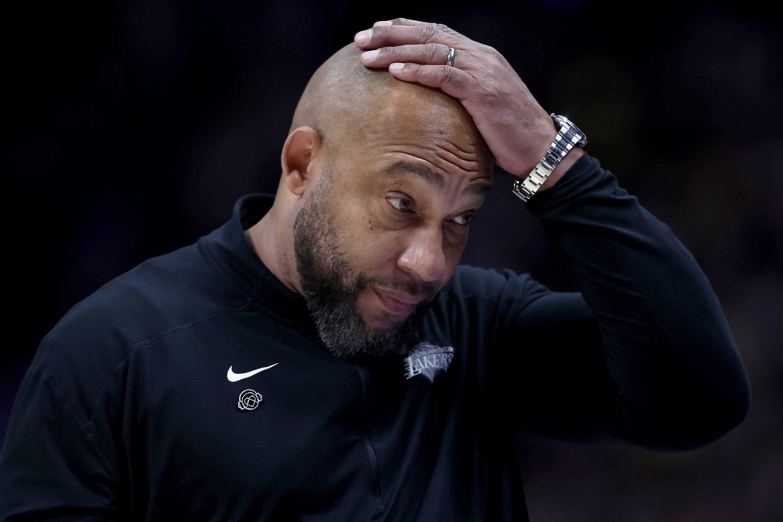 Lakers Fans Had 2-Word Chant for Darvin Ham During Game 3 Loss