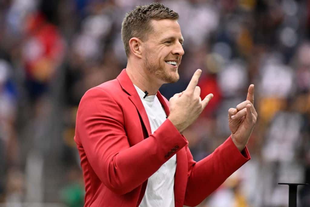 J.J. Watt Reacts To Texans’ Big Trade For Stefon Diggs