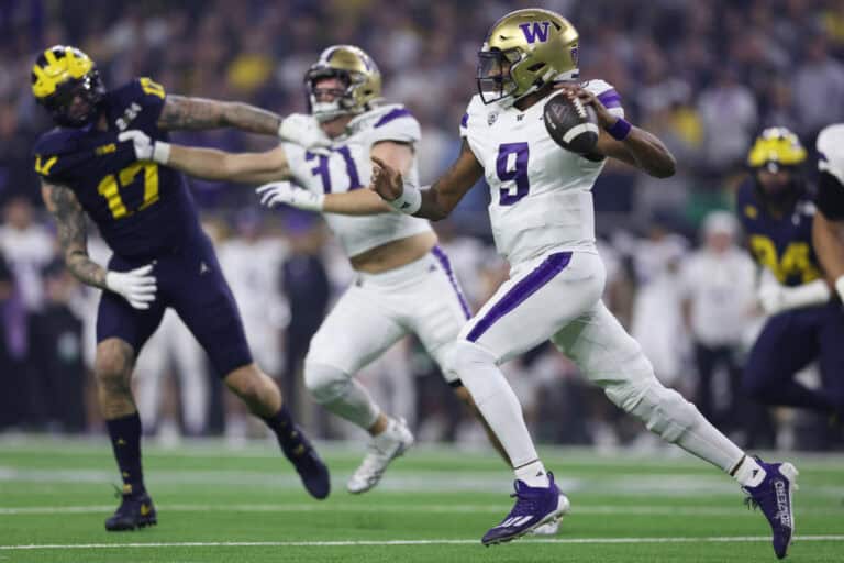Michael Penix Jr. Responds To His Critics About His ‘Lack Of Running Ability’