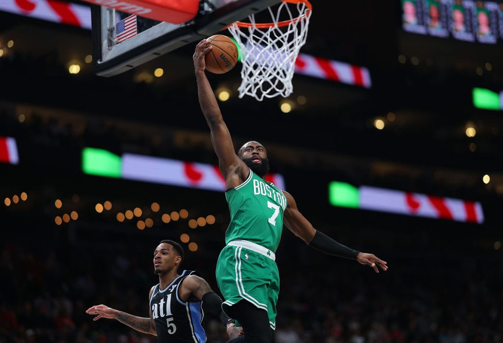 Jaylen Brown Reacts To Reaching Notable NBA Milestone