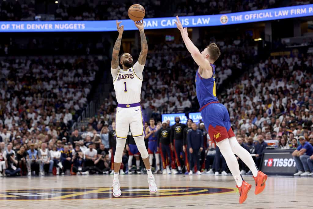 D’Angelo Russell Has Concerning Trend In Past 5 Playoff Games Vs Nuggets