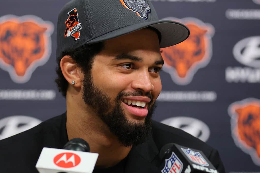 New Bears Punter Reveals Message From Caleb Williams