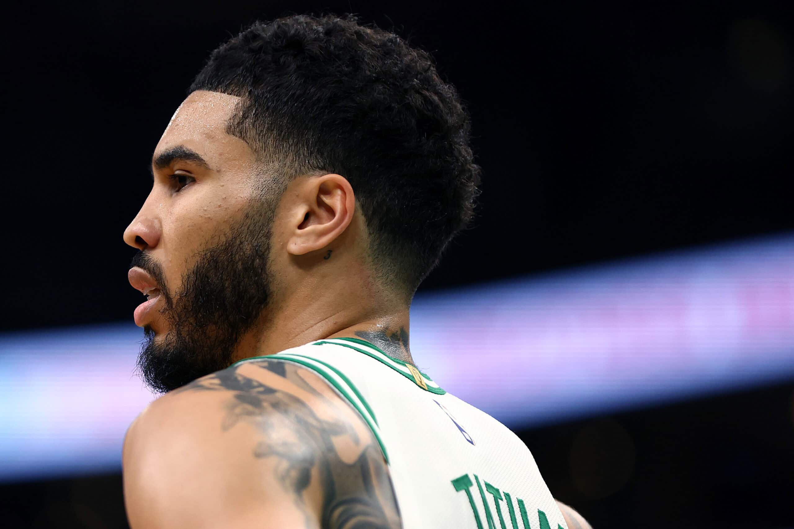 Jayson Tatum Reacts To Jaylen Brown’s Big Game 1 Performance