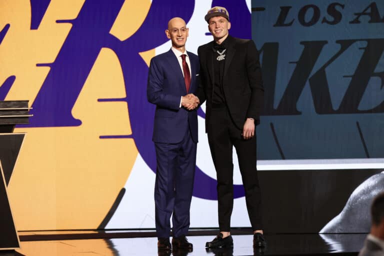Dalton Knecht Reacts To Being Drafted By The Lakers