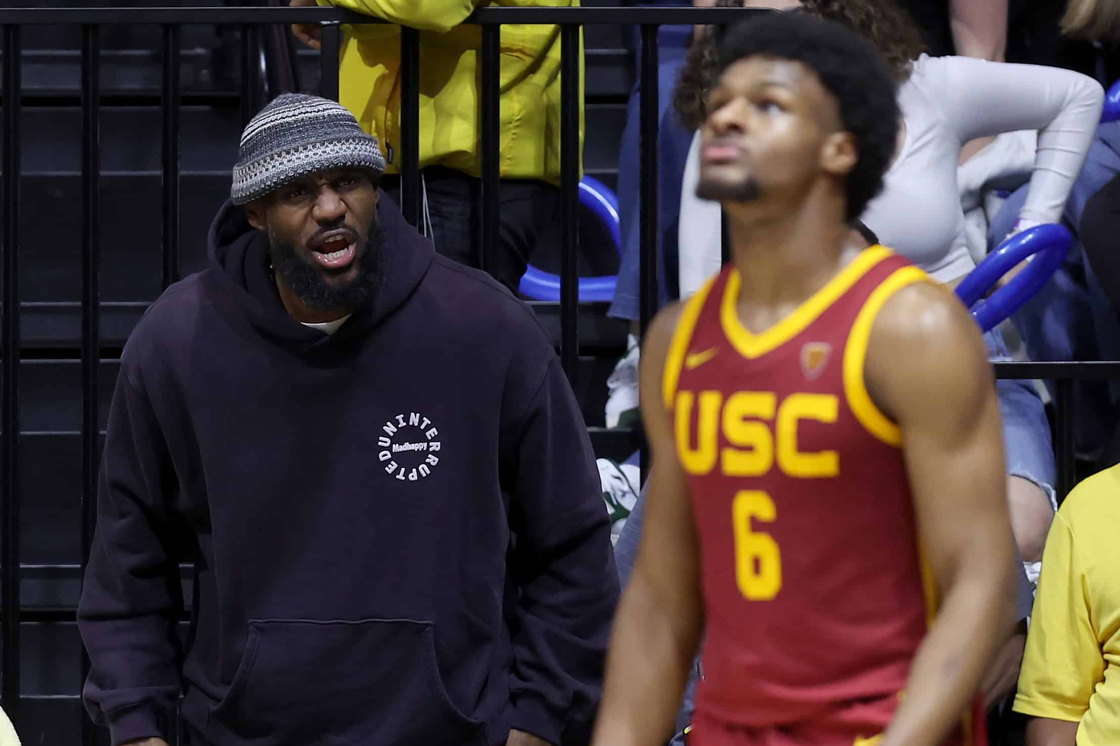 NBA Fans React To Bronny James Not Being Drafted On Day One