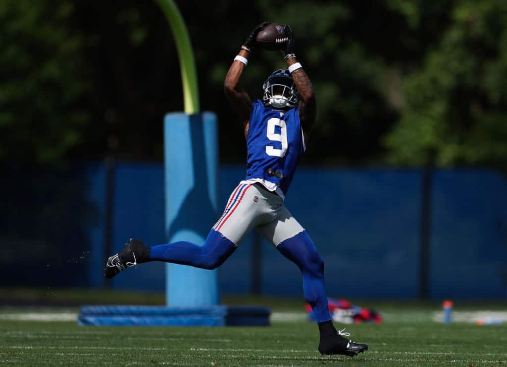Malik Nabers Does Odell Beckham Jr. Impersonation At Minicamp