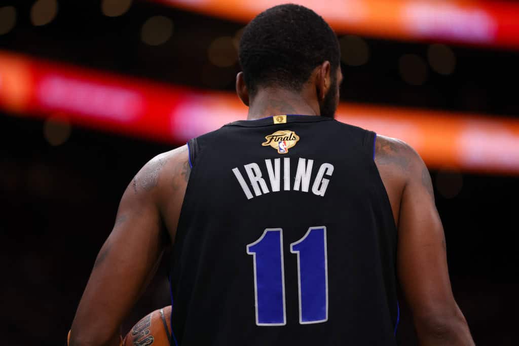 Wild Video Shows Celtics Fans Stomping On Kyrie Irving Blow-Up Doll