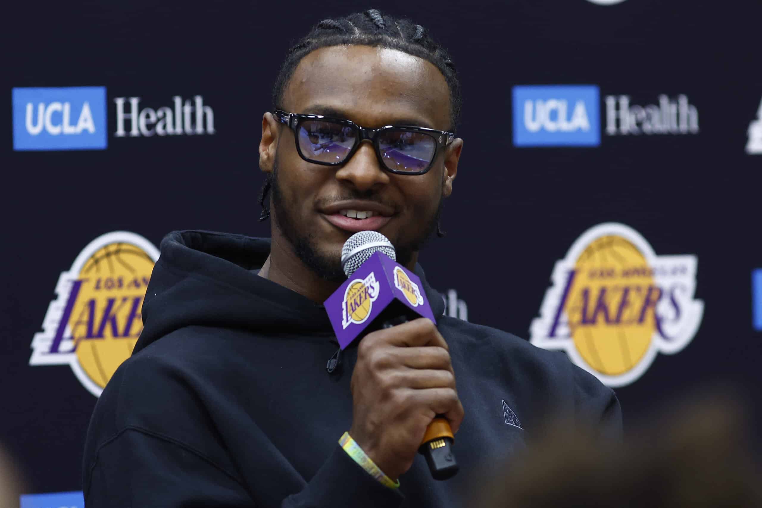 Everyone Had The Same Reaction To What Bronny James Said At Press Conference