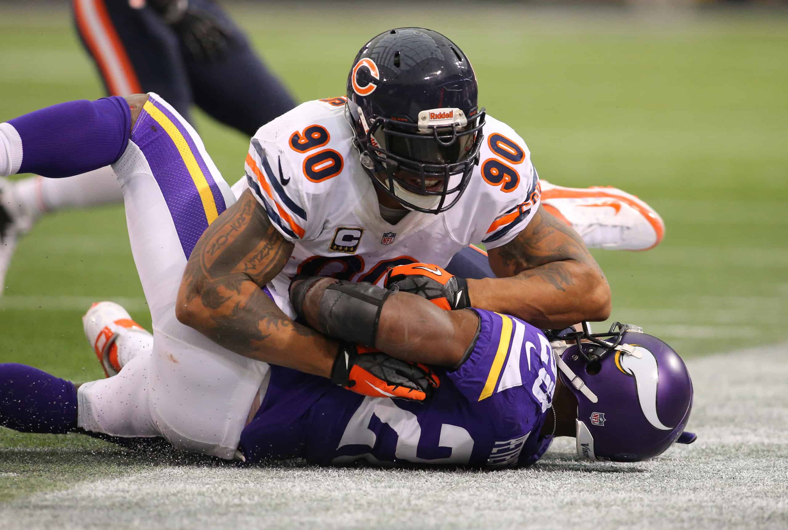 Video Shows Julius Peppers Receiving His Gold Jacket