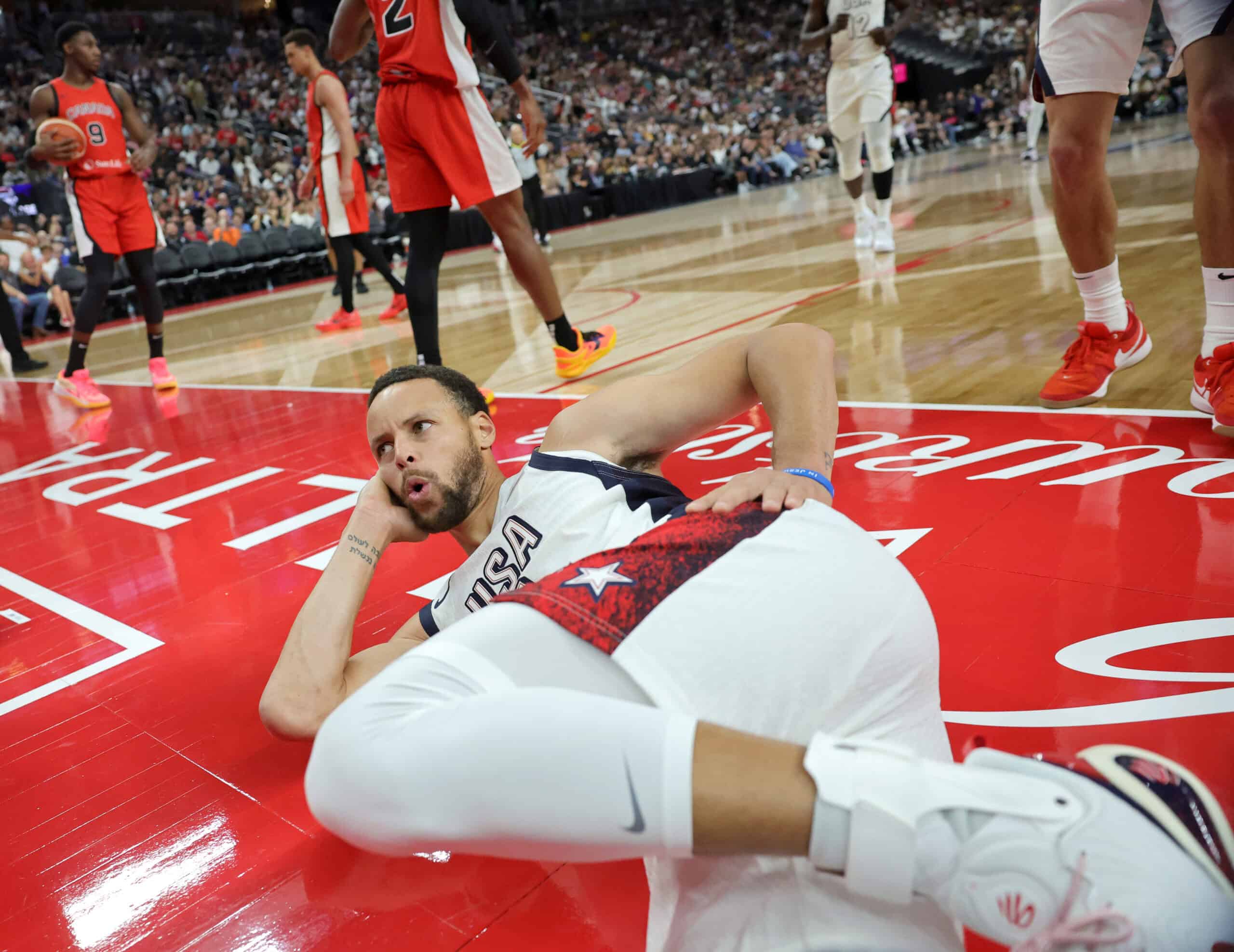 Steph Curry Gives His Thoughts On His Viral Pose In Win Over Canada