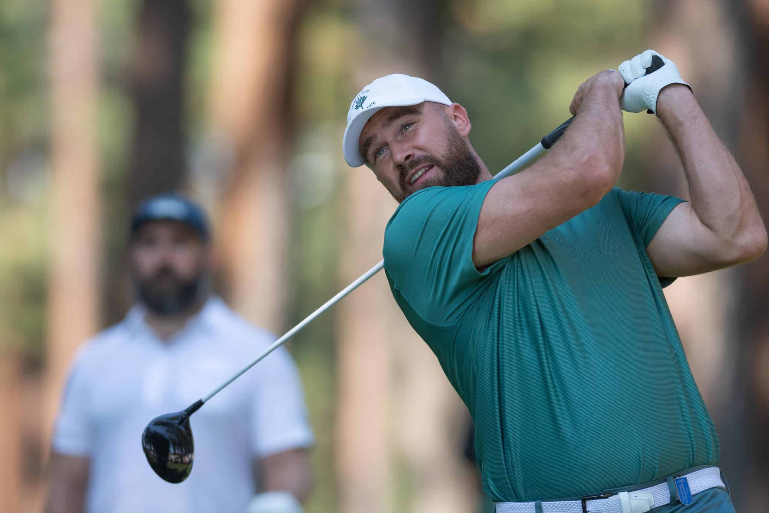 Travis Kelce Makes Up With Fan That He Hit With Errant Golf Shot