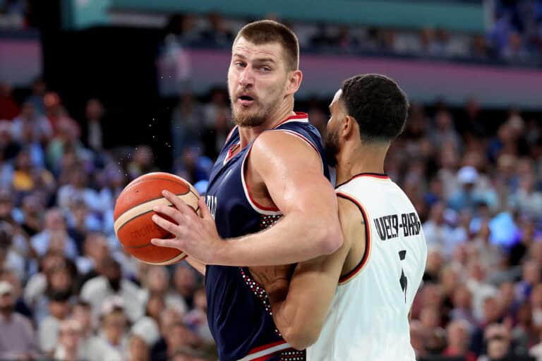 Video Shows Nikola Jokic Partying After Serbia Wins Bronze Medal