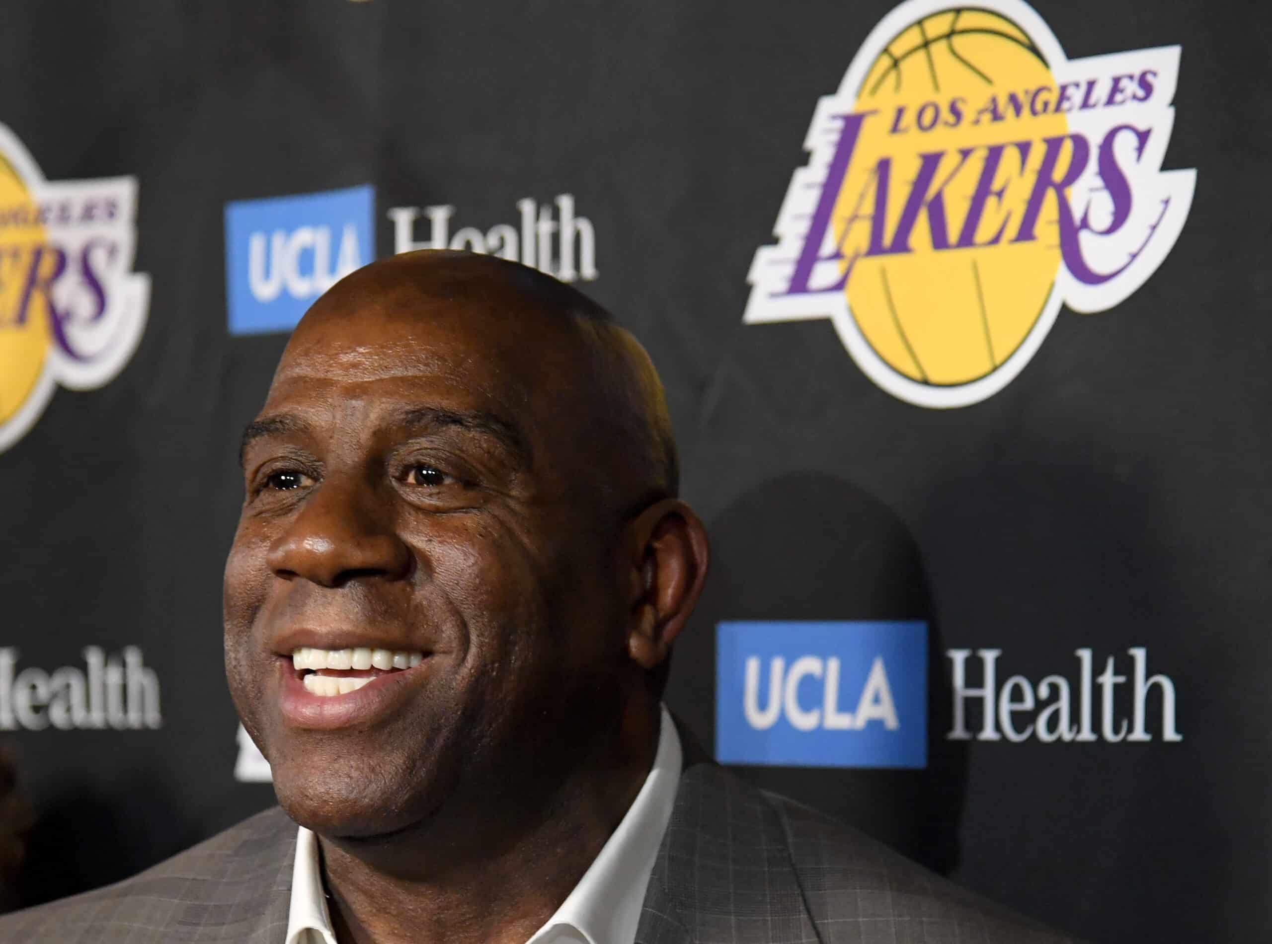 Magic Johnson Reveals A Big Concern About Lakers After Luka Doncic Trade