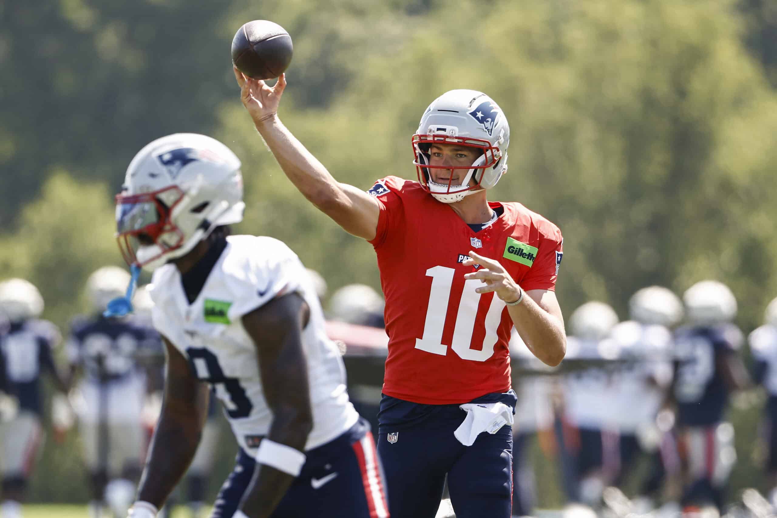 Drake Maye Gushes About Patriots WR