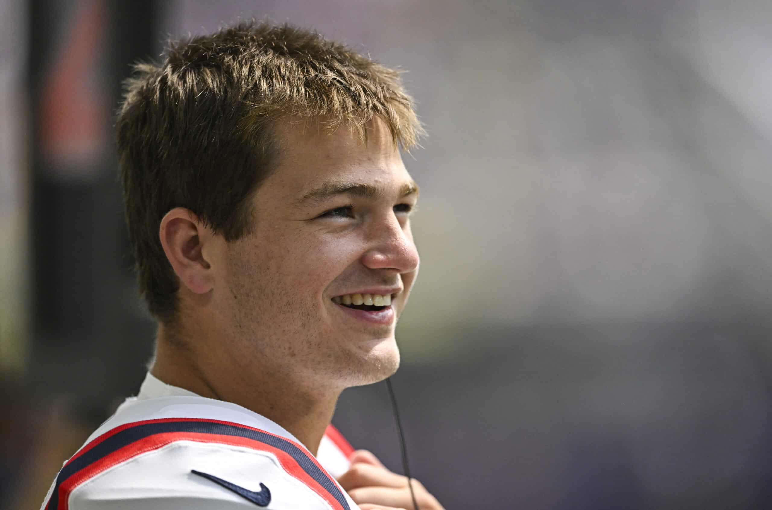 Drake Maye Reveals Thoughts About Leading QB Stats