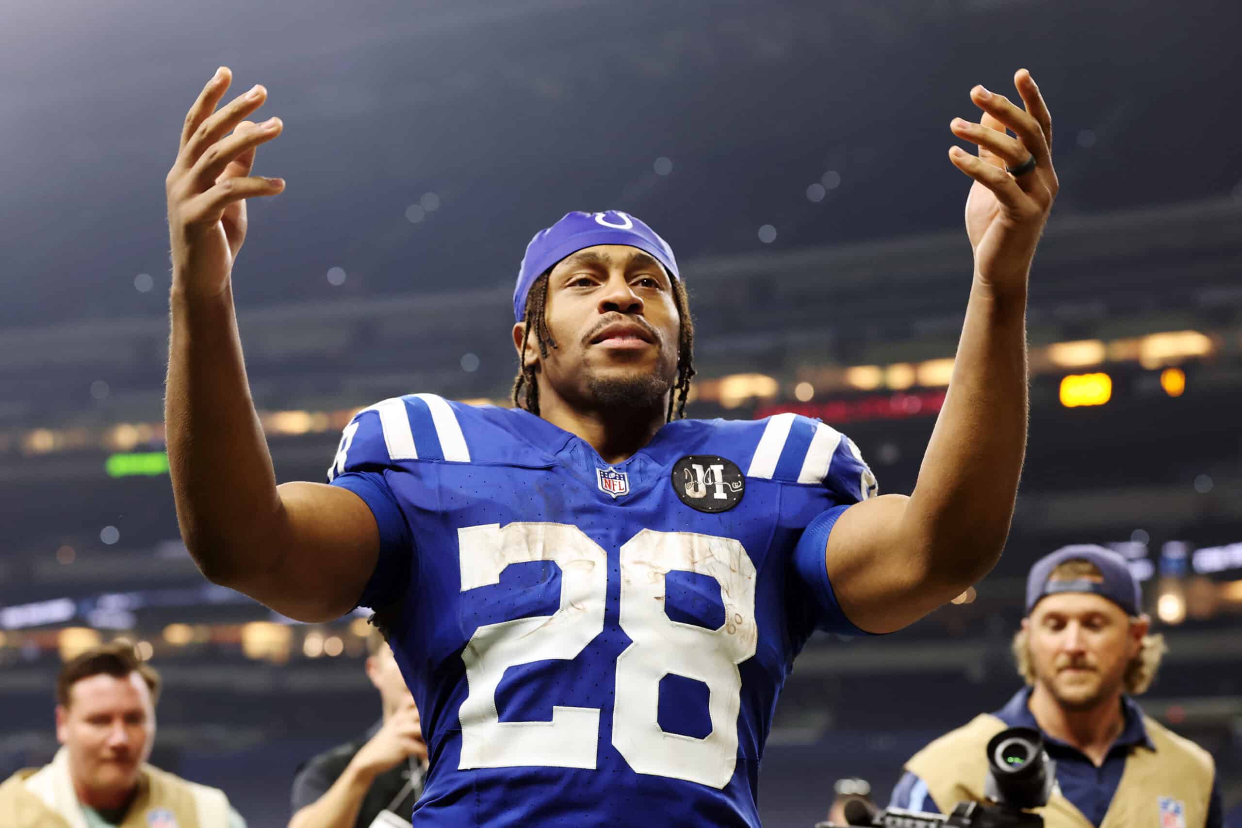 Jonathan Taylor Credits Colts Teammates For His Success